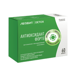 Leovit Detox Antioxidant Forte capsules 0.5 g, 60 pcs.