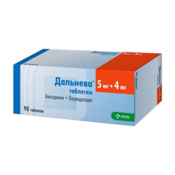 Dalneva, tablets 5 mg+4 mg 90 pcs