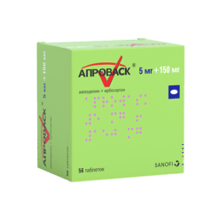 Aprovask, 5 mg+150 mg 56 pcs.