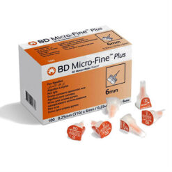 BD Micro-Fine Plus needles 0.25 mm (31G) x 6 mm, 100 pcs.