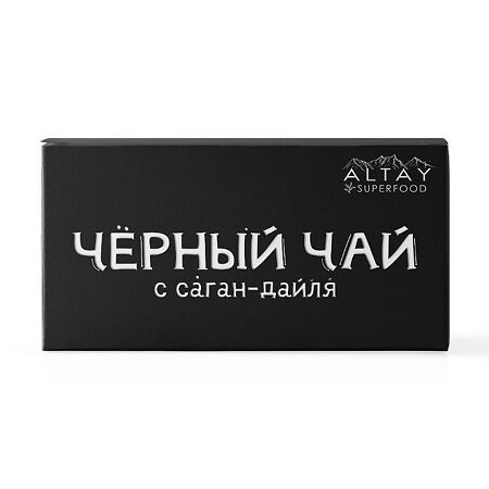 Чай черный Altay Superfood с саган-дайля пирамидки, 40 г