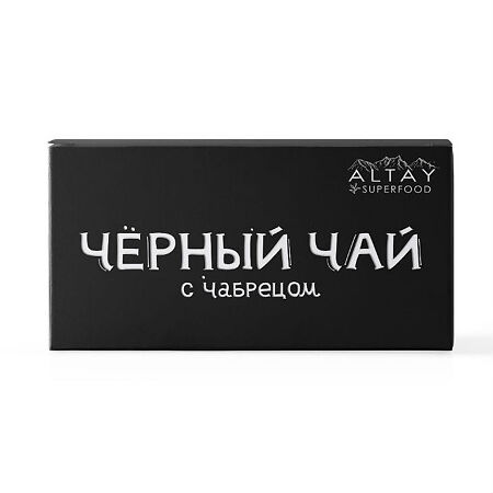 Чай черный Altay Superfood с чабрецом пирамидки, 40 г