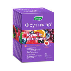 Фруттилар Мультивитамины для иммунитета пастилки в форме мармеладных ягод, 30 шт.