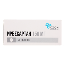 Ирбесартан, 150 мг 28 шт
