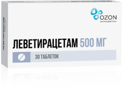 Levetiracetam, 500 mg 30 pcs