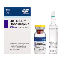 Цитозар НоваМедика, лиофилизат 500 мг