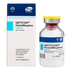 Цитозар НоваМедика, лиофилизат 1000 мг