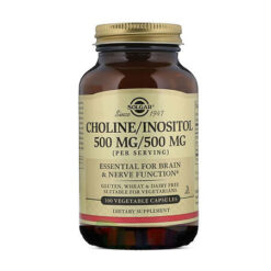 Solgar Choline/Inositol 500 mg capsules, 100 pcs.
