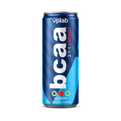 Vplab BCAA Energy 2:1:1 Raspberry Energy Drink, 330 ml