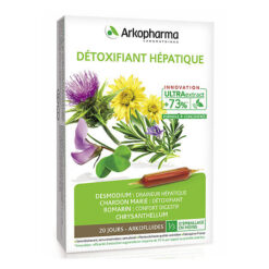 Arkopharma Detoxifiant Hepatic Detox 10 ml, 20 pcs.
