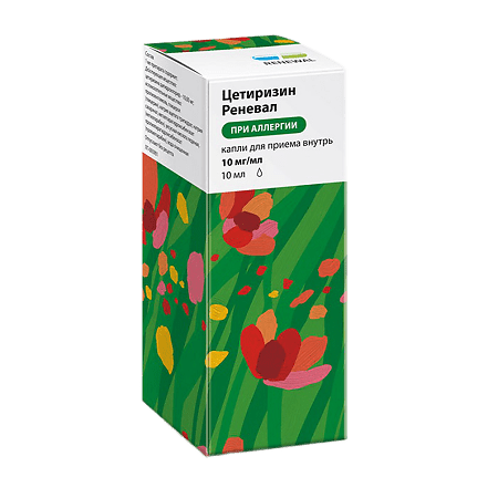 Cetirizine Reneval, drops 10 mg/ml 10 ml