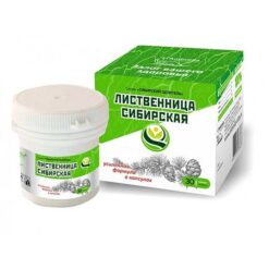 Ambrella Siberian larch Siberian healer enhanced formula 500 mg capsules, 30 pcs.