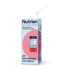 Nutrien Standard Strawberry flavor medical (enteral) nutrition, 200 ml