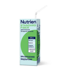 Нутриэн Стандарт с нейтральным вкусом с пищевыми волокнами лечебное (энтеральное) питание, 200 мл