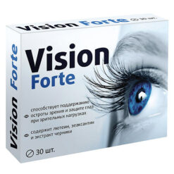 Vision Forte комплекс с лютеином, зеаксантином и экстрактом черники таблетки, 30 шт.