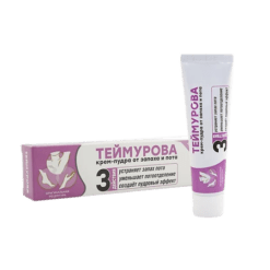 Teymurova cream powder against odor and sweat, 50 ml