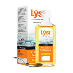 Lysi Omega-3 Fish Oil with Lemon Flavor, 240 ml