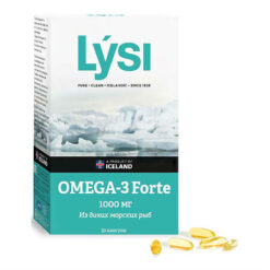 Lysi Omega-3 Forte capsules, 32 pcs.