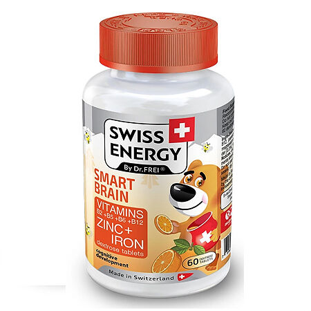 Swiss Energy SmartVit Kids таблетки жевательные, 60 шт.