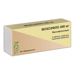 Moxiflo, 400 mg 5 pcs