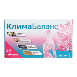 Climabalance tablets 500 mg, 30 pcs.