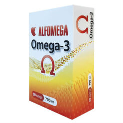 Omega-3 with Vit E Alfomega 700 mg capsules, 60 pcs.