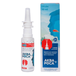 AquaRosa+ Hypertonic Solution Spray 2%, 50 ml