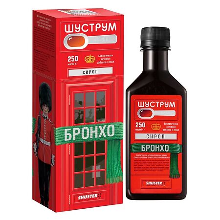Shustrum Broncho Cold Syrup, 250 ml