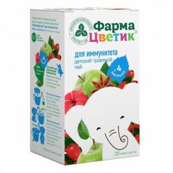 PharmaCvetik children's herbal tea for immunity 1.5 g filter pack, 20 pcs.