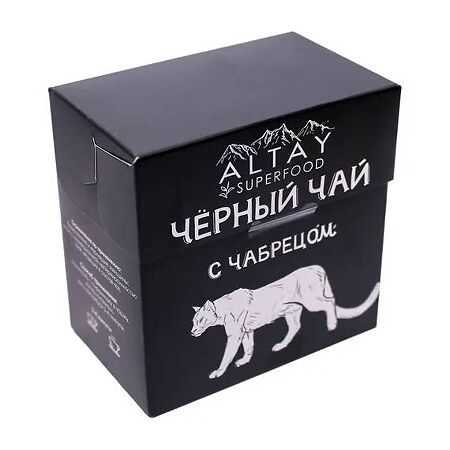 Чай черный Altay Superfood в пирамидках с чабрецом, 30 г