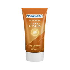 Torex Intimate Gel Lubricant Sensual Vanilla, 50 ml 1 pc