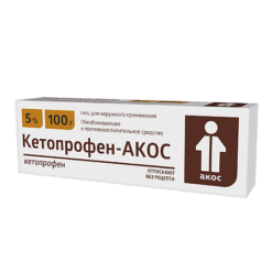 Ketoprofen-ACOS, gel 5% 100 g