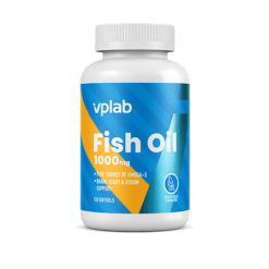 Vplab Fish Oil Рыбий жир 1000 мг капсулы, 120 шт.