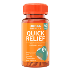 Urban Formula Quick Relief Bio-complex Plantolaxin tablets, 60 pcs.