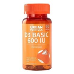 Urban Formula D3 Basic 600 ME Omega-3,D3 300% capsules, 60 pcs.