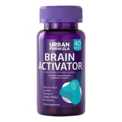 Urban Formula Brain Activator FocusBrainer FocusBrainer capsules, 40 pcs.