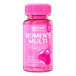 Urban Formula Women's Multi Витаминно-минеральный комплекс для женщин от А до Zn таблетки, 30 шт.