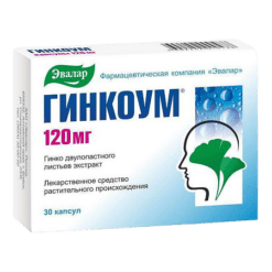 Ginkoum, 120 mg capsules 30 pcs