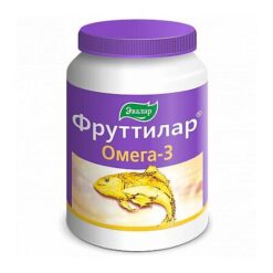 Fruttilar Omega-3 chewable lozenges in the form of marmalade berries, 30 pcs.
