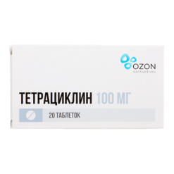 Tetracycline, 100 mg 20 pcs.