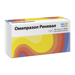 Омепразол Реневал, 20 мг 30 шт