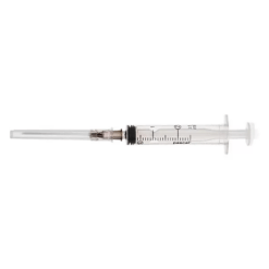 Pascal 2 ml 3-component syringe with 22G needle (0.7 x 40 mm)