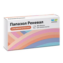Papazole Reneval, tablets 30 mg+30 mg 20 pcs