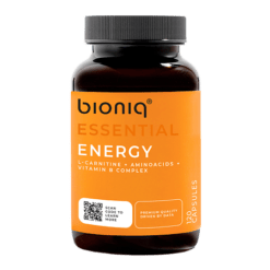 Bioniq Essential Energy Multicomplex for toning and physical endurance, 600 mg capsules, 120 pcs.
