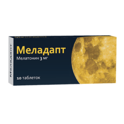 Meladapt, 3 mg 10 pcs