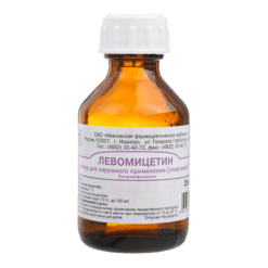 Levomycetin, 1% 25 ml