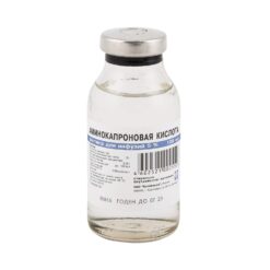 Aminocaproic acid, 5% 100 ml