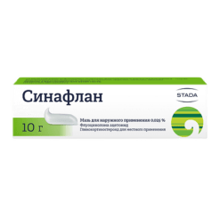 Sinaflan, ointment 0.025% 10