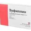 Эуфиллин, 24 мг/мл 5 мл 10 шт