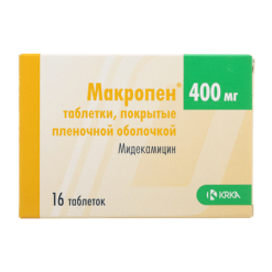 Макропен, 400 мг 16 шт